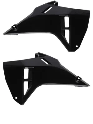 Produktbild von Paar schwarze POLISPORT-Kühlerverkleidungen für HONDA CRF 250/450 R