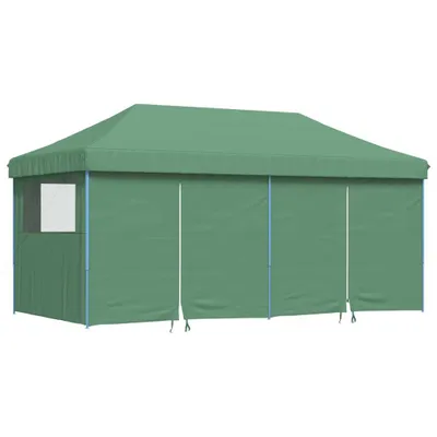 Obrázok produktu pre Skladací pop-up párty stan so 4 bočnými stenami zelený