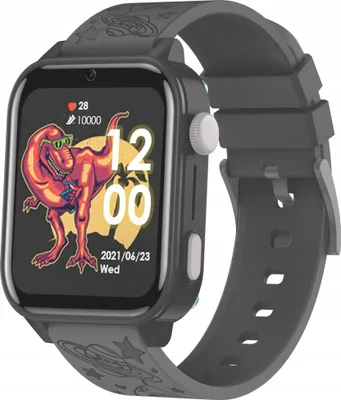 Produktbild von Bemi Play2 Kinder-Smartwatch, 1,85 Zoll, 4G LTE, GPS, LBS, Grau