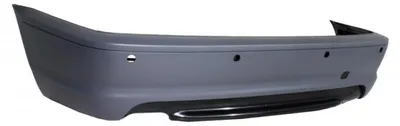 Zdjęcie produktu dla Tylny zderzak do BMW serii 3 E46 Coupé Cabrio 98–04, 2-drzwiowego, w wersji M-Tech II.