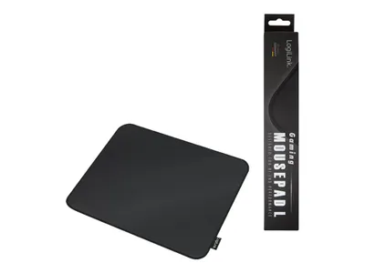 Immagine prodotto di Logilink Mauspad, vernähte Kanten, 320x270mm, schwarz, Gr.L