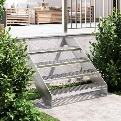 Obrázok produktu pre vidaXL Mriežka Step 90x24x7 cm Pozinkovaná oceľ