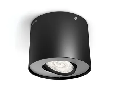 Produktbild von Philips Dimmbare LED Phase Decken-/Wandspot, Strahler Oberflächenbeleuchtung, Nicht austauschbare(s) Leuchtmittel, 1 Glühbirne(n), LED, 4,5 W, 2700 K