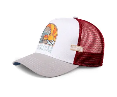 Produktbild von Coastal HFT Stupid Wave Trucker Cap White/Grey