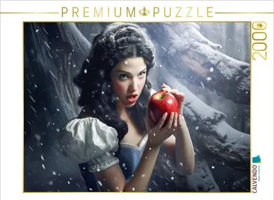 Produktbild von CALVENDO Puzzle Schneewittchen | 2000 Teile Lege-Größe 90x67cm Foto-Puzzle für glückliche Stunden