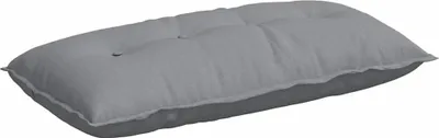 Immagine prodotto di vidaXL Cuscino per lo schienale grigio chiaro 100 x 19 x 50 cm in tessuto