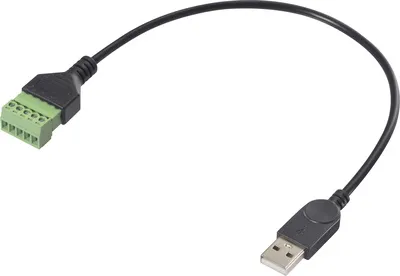 Produktbild von Renkforce RF-6443966, 0,3 m, IDC (5 pin), USB Type A, 26/20, Weiblich, Männlich
