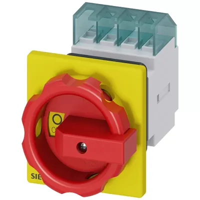 Image de Interrupteur principal/d'arrêt d'urgence Siemens Dig.Industr. 3LD2054-0TK53 3LD20540TK53