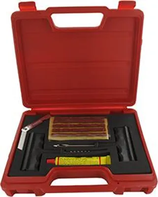 Image de Coffret De Réparation Complet Pour Pneumatiques Tubeless. Qualité Professionnelle.