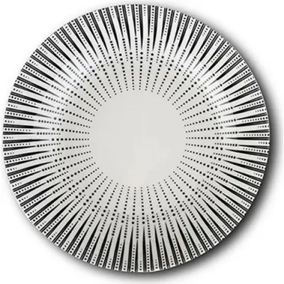 Image de Assiette à dessert en porcelaine Iris - 19 cm