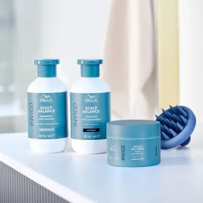 Produktbild von Wella Professionals Invigo Sensitive Scalp Shampoo beruhigendes Shampoo für empfindliche Kopfhaut 1000 ml