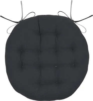 Obrázek produktu pro Podsedák na židli DUO COLOR antracitová/světle šedá Ø 38 cm France