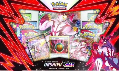 Imagen del producto de Colección Premium Pokémon VMAX Urshifu de Ataque Único
