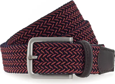 Produktbild von Vanzetti Gürtel A Day at the Seaside 35mm Stretch-Strapbelt W110 Nightblue / Red blau mehrfarbig