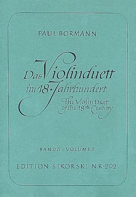 Produktbild von Das Violinduett im 18. JahrhundertBand 3 für 2 Violinen