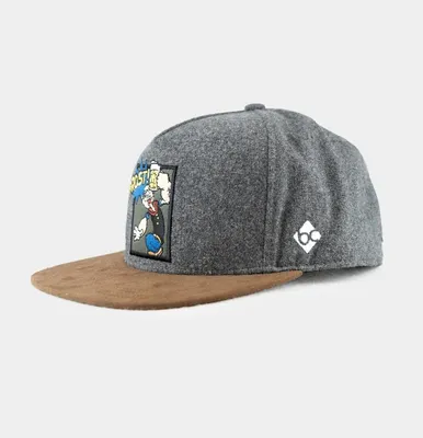 Bavarian Caps "Popeye" Snapback in grau