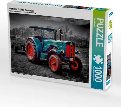 Produktbild von Calvendo Oldtimer Traktor Hanomag 1000 Teile Puzzle quer 640x480mm, Roder Peter; 7302492