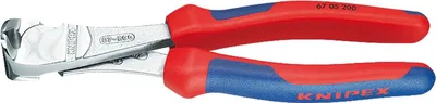 Obrázok produktu pre Knipex 67 05 160, Kliešte, Oceľ, Modrá, Červená, 160 mm, 266 g