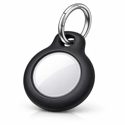Produktbild von Apple AirTag Schlüsselanhänger Schutzhülle Kunststoff Anhänger mit Schlüsselring Halter Tasche Gepäck