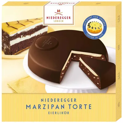 Produktbild von Niederegger Marzipan Torte Eierlikör 185g