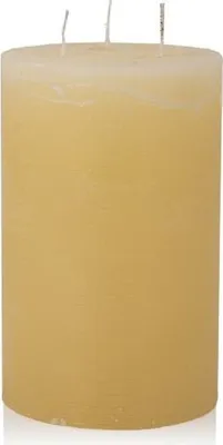 Produktbild von Mehrdocht, Rustic Kerze, 3 Docht, 200 x 120 mm, Bisquit, Landhauskerzen mit 3 Dochten, Indoorkerzen