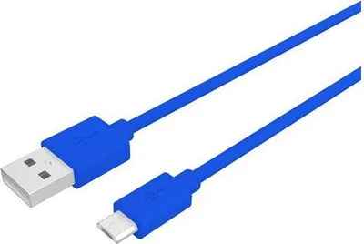Image de Celly PCUSBMICROBL câble USB USB 2.0 1 m USB A Micro-USB B Bleu