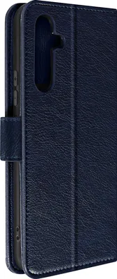 Produktbild von Etui Kunstleder mit Standfunktion für Samsung Galaxy A54 5G – Dunkelblau