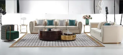 Image de Table basse Table d'appoint Table de designer Tables Table de salon 2pcs.