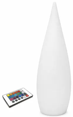 Produktbild von Kabellose LED-Stehlampe 80 cm RGB Farbwechsel mit Fernbedienung IP54 Outdoor & Indoor