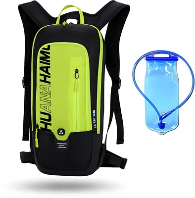 Productafbeelding van CarryQuest® - Sportrugzak 6L met drinkreservoir, groen