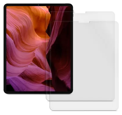Produktbild von kwmobile 2x Tablet Schutzfolie kompatibel mit Apple iPad Air 13" (6. Gen 2024) / iPad Pro 12,9" - (2022) / (2021) Folie - Full Screen Protector -