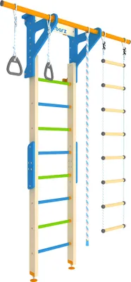 Produktbild von Wallbarz Holzsprossenwand Klettergerst Woodsy, EG-WW-12.00