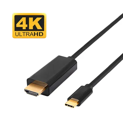Produktbild von USB-C auf HDMI Kabel 1,8m – Kabeladapter von USB-C auf HDM – 8K 60Hz Audio Video Übertragung