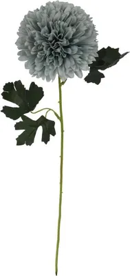 Produktbild von Knoblauchkugel, künstliche Blume, blau
