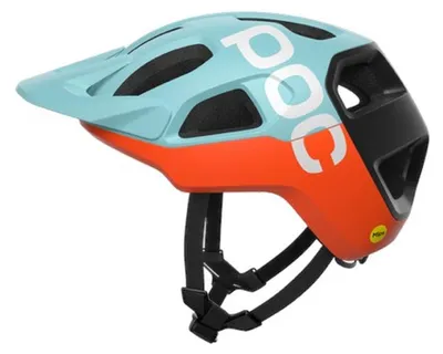 Zdjęcie produktu dla Kask rowerowy POC Cularis niebiesko/pomarańczowy - rozmiar 51/54