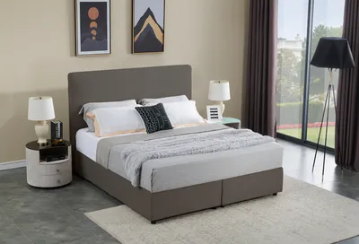 Produktbild von Boxspringbett Boxspringbett Modell „Cesena 319“ mit Taschenfederkernmatratze-25cm