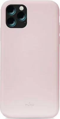 Image de Coque pour iPhone 11 Pro Icon Silicone Rose Puro