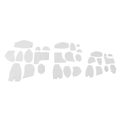 Obrázek produktu pro 30 ks Memory Bear Template Ruler Set Memory Bear Šablony šití vzorů pro začátečníky šití