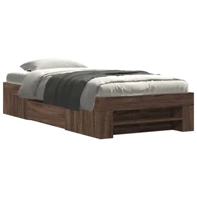 Zdjęcie produktu dla VidaXL 3295498, Dąb, 93 cm, 2,03 m, 33 cm, 900 x 2000 mm, 795 x 285 x 180 mm