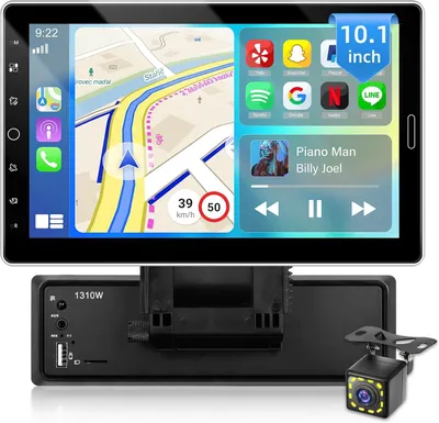 Immagine prodotto di Autoradio DIN con CarPlay e Android Auto wireless