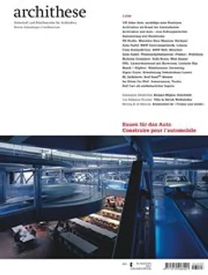Produktbild von Archithese 2006/03 Bauen für das Auto