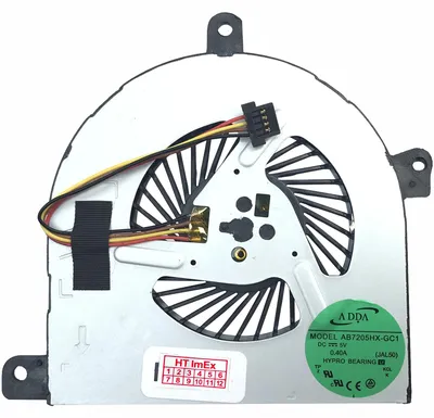 Produktbild von CPU Lüfter Kühler 4-Pin stecker FAN cooler für P/N: DC28000BYA - Notebook PC