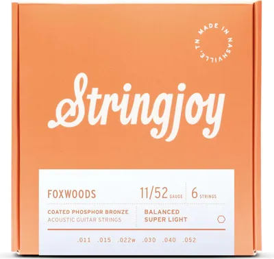 Produktbild von Stringjoy FW1152 FOXWOODS Phosphorbronze-Saiten für Akustikgitarren 11-52