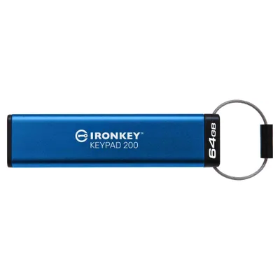 Immagine prodotto di USB-Stick 64GB Kingston IronKey Keypad 200 retail