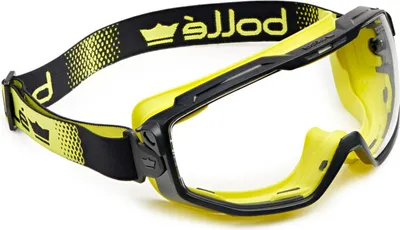 Produktbild von Bollé Safety UNIVERSAL GOGGLE Klare / Gelb / Belüftete Vollsichtbrillen UNIVGN10W