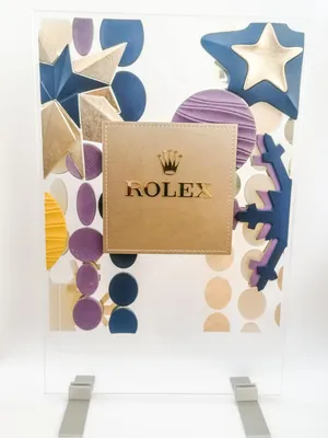 Produktbild von Vintage Rolex Ausstellungsstück Echtes Uhrenfenster für Boutique