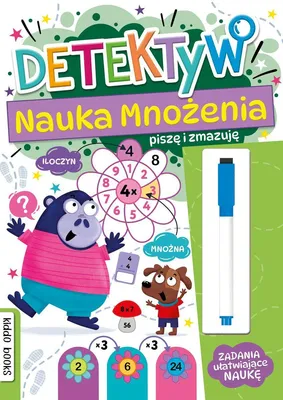 Image de Piszę i Zmazuję Detektyw Nauka Mnożenia - Praca Zbiorowa