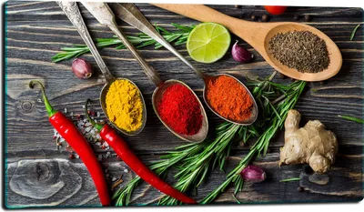 Produktbild von Herdabdeckplatte Glaskeramikkochfeld-Abdeckung Spritzschutz Glas 80x52 Chili