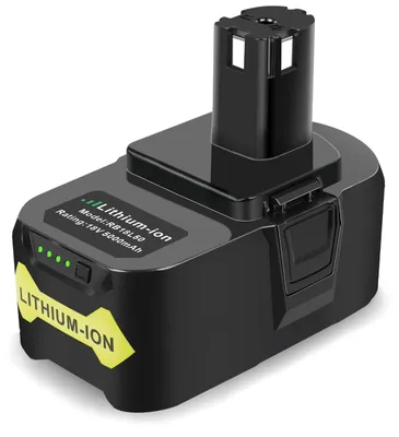 Akku 18 V 5,5 Ah Li-Ion für Ryobi ONE+ mit LED-Anzeige