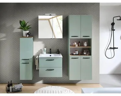 Zdjęcie produktu dla Szafka pelipal Midischrank Quickset, wymiary: 32,4 x 115,4 x 32,1 cm, kolor frontu: szałwiowy